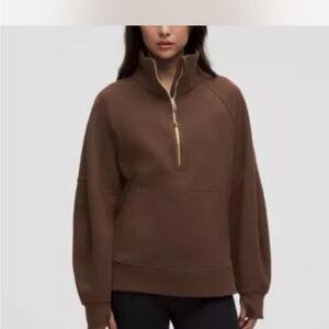 Oversized lululemon scuba jacket